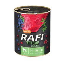 Dolina Noteci, Rafi, karma mokra dla psa z dziczyzną, 800 g