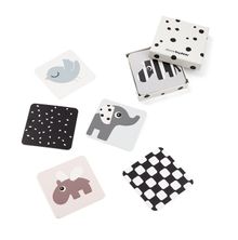 Done By Deer, Elphee, karty kontrastowe dla niemowlaka, 10 szt.