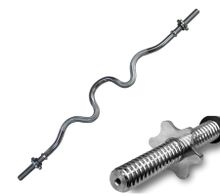 Enero Fit, gryf mocno łamany, 120 cm, ⌀25,4 mm