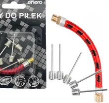 Enero, zestaw igieł z wężykiem do pompki, 5 szt.