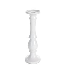 Eurofirany, świecznik dekoracyjny, Joly, 10-10-32 cm, biały