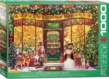 Eurographics, The Christmas Shop by G.Wal, puzzle, 1000 elementów