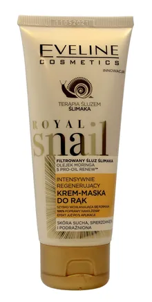 Eveline, Royal Snail, krem-maska do rąk, intensywnie regenerujący, 100 ml