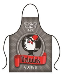 Fartuch, Dzień Dziadka, Dziadek gotuje