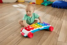 Fisher-Price, Duży edukacyjny ksylofon do ciągnięcia, zabawka niemowlęca