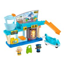 Fisher-price, Little people, Port lotniczy, zestaw z figurkami