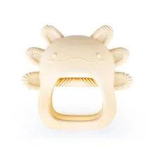 GiliGums, Aksolotl, gryzak silikonowy, beżowy