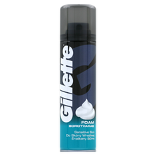 Gillette, Classic Sensitive, pianka do golenia, 200 ml