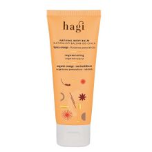 Hagi, Regenerujący balsam do ciała, Korzenna Pomarańcza, 75 ml