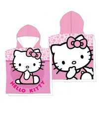 Hello Kitty, okrycie kąpielowe, ponczo, 50-100 cm