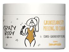 HiSkin, Crazy Body, peeling do ciała gruboziarnisty, lemonade, 300 ml