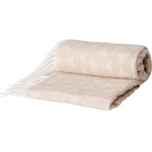 Home Styling Collection, Myk, koc żakardowy z frędzlami, 130-160 cm