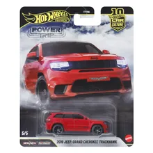 Hot Wheels, Kultowe auta, 2019 Jeep Grand Cherokee Trackhawk, pojazd, 1:64, JKF28
