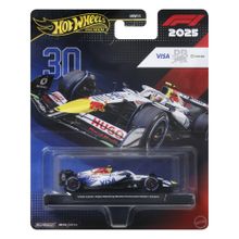 Hot Wheels, Premium, Formuła 1, Visa Cash App Racing Bulls Formula One Team (#30), pojazd, JKD79