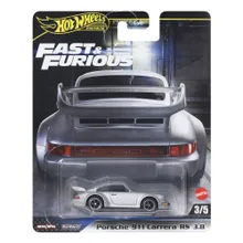 Hot Wheels, Premium, Szybcy i wściekli, Porsche 911 Carrera RS 3.8, pojazd, skala 1:64, JBM03