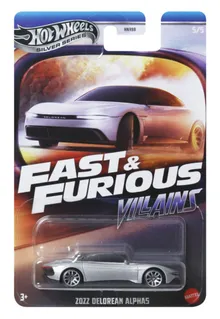 Hot Wheels, Szybcy i wściekli, 2022 Delorean Alpha5, pojazd, 1:64, JBY38