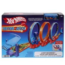 Hot Wheels, Ultra Hots, Szalone pętle, zestaw z autem