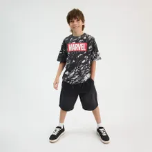 Jeansowe szorty baggy z regulacją Cool Club