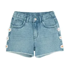 Jeansowe szorty z kwiatuszkami Cool Club