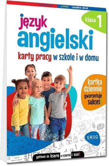 Język angielski. Szkoła podstawowa 1. Karty pracy w szkole i w domu