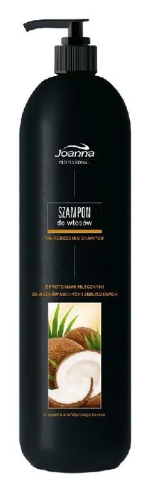 Joanna Professional, Pielęgnacja, szampon kokosowy do włosów suchych i zniszczonych, 1L