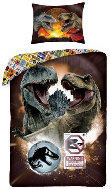 Jurassic World Dominion, 2-częściowy komplet pościeli, 140-200 cm