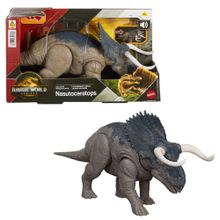 Jurassic World, Saga, Dziki Ryk, Nasutoceratops, figurka dinozaur