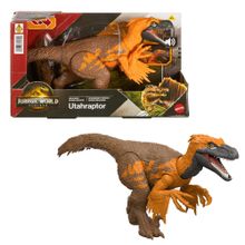 Jurassic World, Saga, Dziki Ryk, Utahraptor, figurka dinozaur
