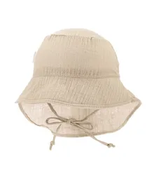 Kapelusz dziecięcy safari, wiązany, beżowy, Iltom