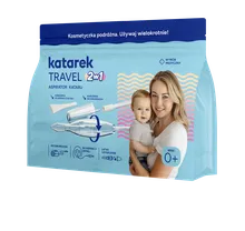 Katarek Travel, aspirator podróżny, 2w1