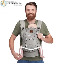 Kinderkraft, Milo, nosidełko ergonomiczne, Grey