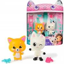 Koci Domek Gabi Film, Kiciuś Panduś i Chumsley, zestaw figurek