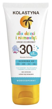 Kolastyna, krem ochronny dla dzieci i niemowląt SPF30, 75 ml