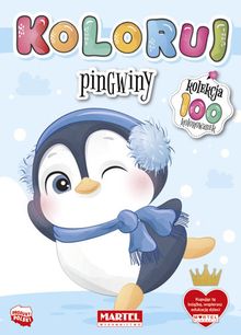 Koloruj. Pingwiny