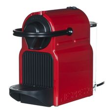 Krups, ekspres kapsułkowy, Nespresso Inissia,xN1005 1260 W, czerwony