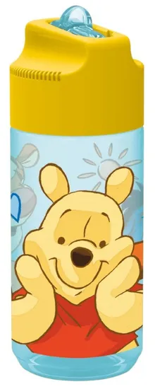 Kubuś Puchatek, butelka z wbudowaną słomką, 430 ml