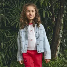 Kurtka jeansowa z kołnierzykiem Cool Club