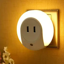 Lampka nocna LED z czujnikiem ruchu, ciepła biel