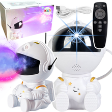 Lean Toys, astronauta, projektor gwiazd z pilotem sterującym, lampka