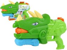 Lean Toys, pistolet na wodę, triceratops, 1330 ml
