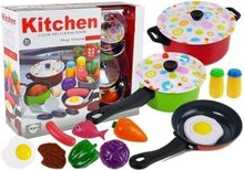Lean Toys, zestaw kuchenny, 22 elementy