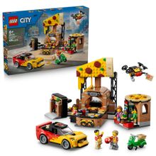 LEGO City, Dostawa pizzy z pojazdami, 60496