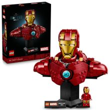LEGO Marvel, Popiersie Iron Mana MK4, 76327