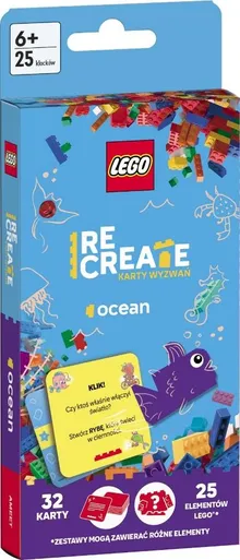 Lego Recreate. Karty wyzwań. Ocean