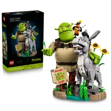 LEGO Shrek, Shrek, Osioł i Kot w butach, 72423