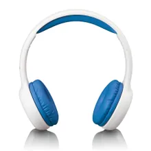 Lenco, słuchawki dziecięce z naklejkami, 85dB, niebieskie