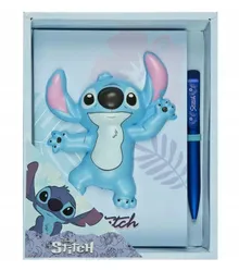 Lilo i Stitch, Squishy Stitch, notatnik z długopisem