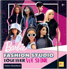 Lisciani, Barbie, Fashion Studio, szkicownik z naklejkami