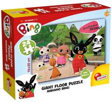 Lisciani, Bing, ogromne puzzle podłogowe, 24 elementy