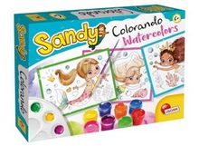 Lisciani, Sandy, Colorando Watercolors, kolorowanie akwarelami